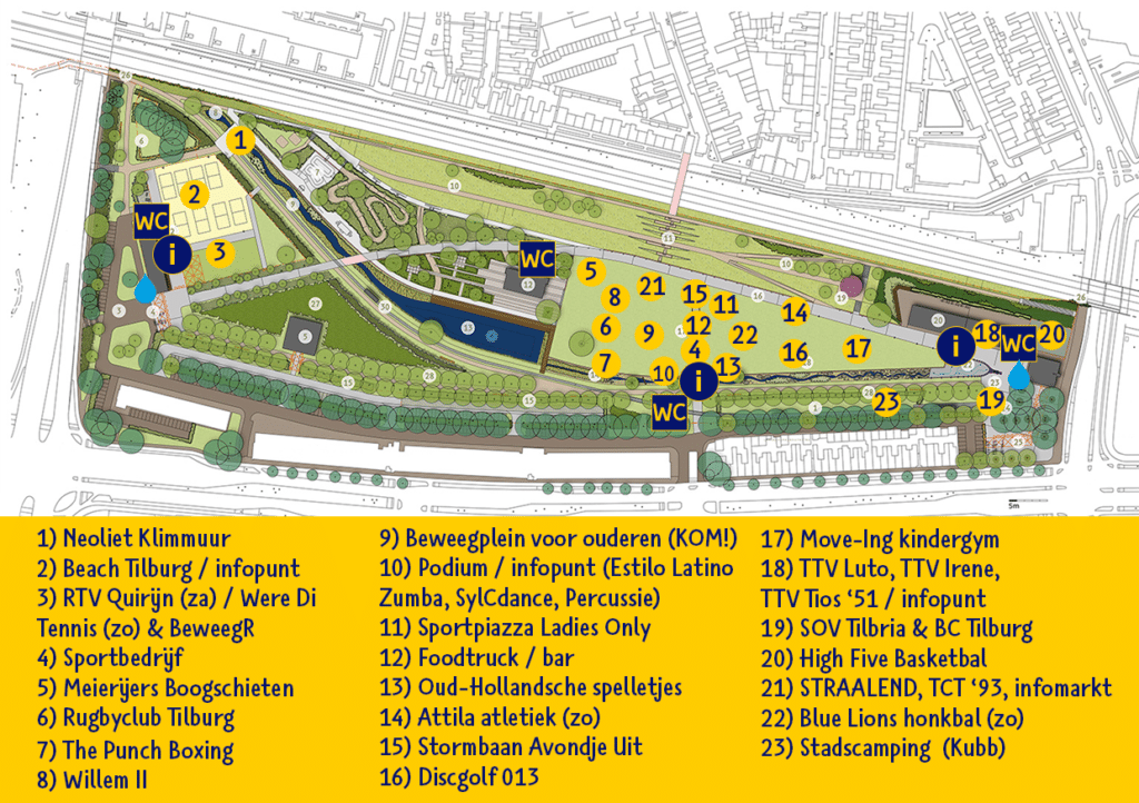 Plattegrond Just Move Festival